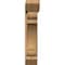Ekena Millwork Olympic Slat Rough Sawn Bracket w/ Offset Brace, Western Red Cedar, 8"W x 34"D x 40"H BKT0806X34X40OLY06RWR - alternate 2